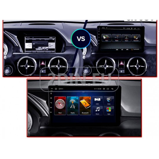 MERCEDES GLK X204 - 9" МУЛТИМЕДИЯ / Навигация android 16